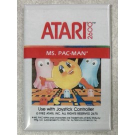 Atari Ms. Pac-Man Atari Fridge Magnet