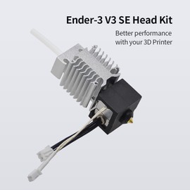 Generic Elves Ender 3 V3 SE Hotend Kit, 260℃ High Temperature 250mm/s High Speed Assembled Extruder Hotend Replacement with 0.4mm Brass Nozzle for Ender 3 V3 SE 3D Printer