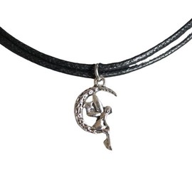 Zwei Stück Freundschaftsketten (Elfe im Mond)