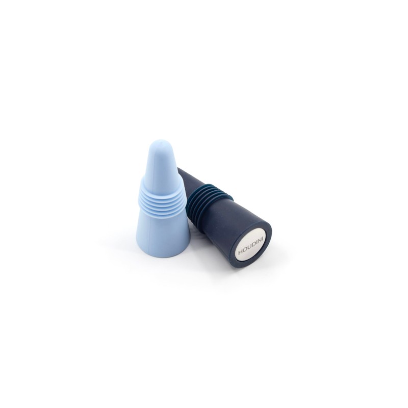 Houdini - Airtight Seal Bottle Stopper (Set of 2, Multicolor)