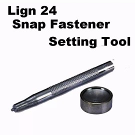 wood-n-stuff.com Snap Fasteners W/Tools 20 sets Nickel ~ HEAVY DUTY for THICK material canvas