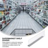 Plastic Shelf Divider- 2. 3 H x 7. 8 L