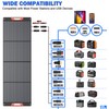 240W Portable Solar Panels for Power Station, 23.5% High Efficiency,