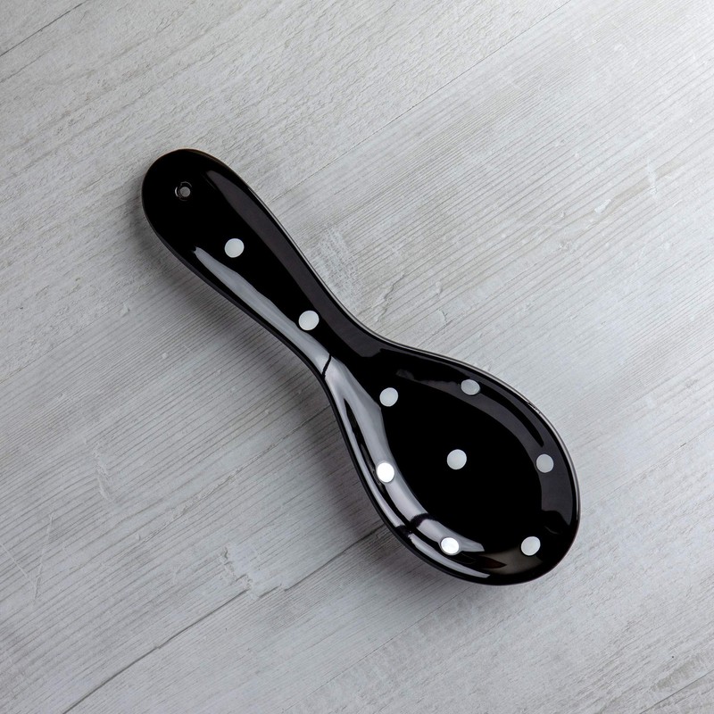City to Cottage Handcrafted Ceramic Spoon Rest - Kitchen Countertop