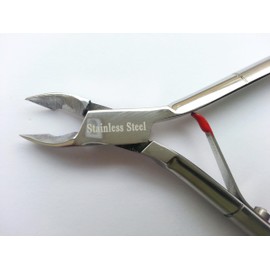 Professional Cuticle Nail Nipper plier Cutter Nails Clipper German Stainless Steel Manicure 4.13" Nail Cutter