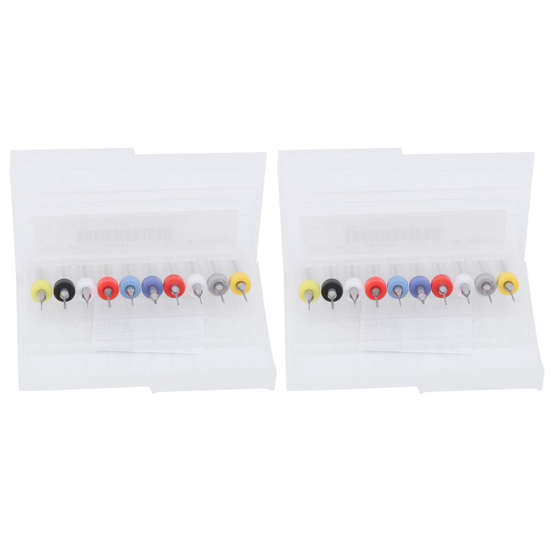 20Pcs Micro Drill Bit Set Alloy Circuit Board Mini Fixed