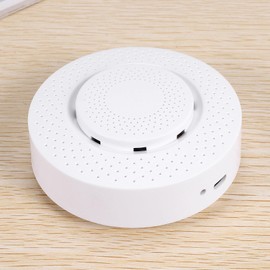 HiCOZZIE Zigbee Tuya 3.0 Air Housekeeper Temperature Humidity Detector 5 in 1 Formaldehyde VOC Co2 Temperature Humidity Detector Sensor