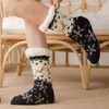 Christmas Socks Elk, Warm Socks Christmas, Cuddly Socks Women, Hut