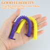REBECASKYENS 6 Pair No Tye Shoelaces Elastic Curly Stretchy For