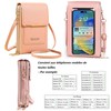 Narunii Handbag Shoulder Bag Purse Women Mini Phone PU Leather