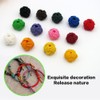 TSUOUKL 5 Pairs of Reusable Men's / Women's Silk Fabric