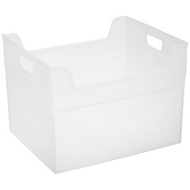 ナカバヤシ ファイルボックス W263 クリア フボR-E960C