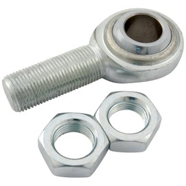 Allstar-ALL52132 Steering Shaft Support, Spherical Rod End, 3/4-16 in Right Hand Male Thread, Oversized, Jam Nut, Steel, 3/4 in Steering Shaft, Kit