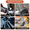 27mm 1/2" Drive Lug Nut Remover for Damaged, Rusted, Nuts