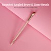Boozyshop Soft Pink & Gold Rounded Angled Brow & Liner