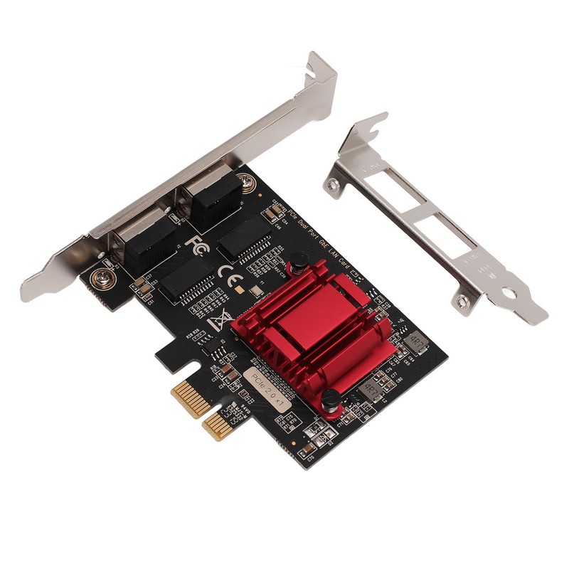 Dual Port PCIe Gigabit Network Card 1000M PCI Express Ethernet