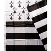 Breton Flag 3x5ft (Gwen ha du) Made of High Quality