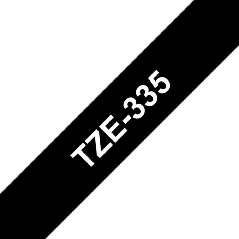 Brother TZE335 Direct Thermal Printing Technology White/Black