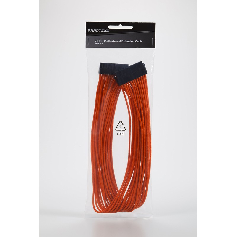 Phanteks 24 Pin M/B Premium Sleeved Extension Cable 19.68" 500mm