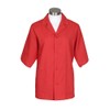FAME Unisex Button Smock/Counter Coat/Red / 2X-Large (K71-79124)
