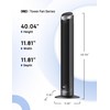 Dreo Tower Fan for Bedroom, 90° Oscillating Fans that Blow