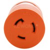 AC WORKS Orange 4Prong 20Amp 125/250Volt NEMA L14-20P Locking Plug