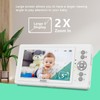 JouSecu Baby Camera Monitor with 30 Hours Battery Life, Pan-Tilt-Zoom