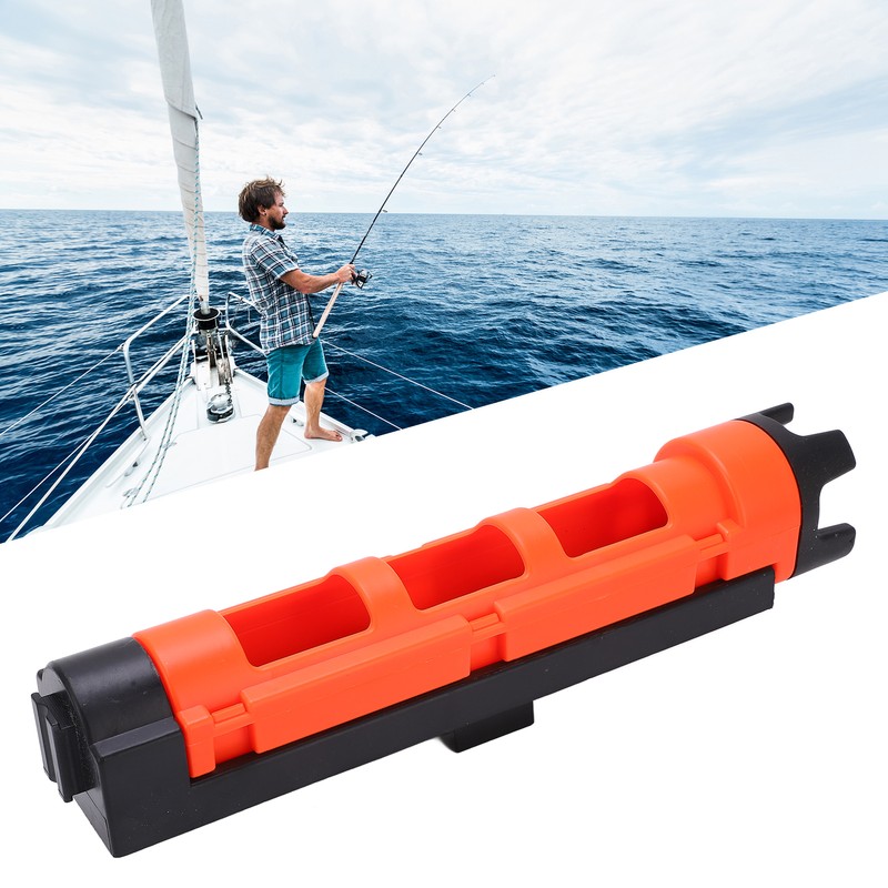 Plastic Fishing Box Rod Holder Fishing Box Rod Barrel Holder