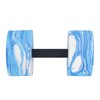 2pcs Water Dumbbell EVA Water Aerobics Weights Dumbbell Strong Buoyancy