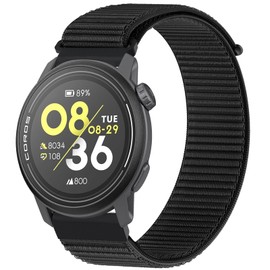 OUTPUTBT Nylon Uhrenarmbänder 22mm für Coros Pace 3/PACE Pro/Apex 2 Pro/Apex Pro/Apex 46mm Armband Elastisch Sport für Coros Vertix Ersatzarmband Damen Herren