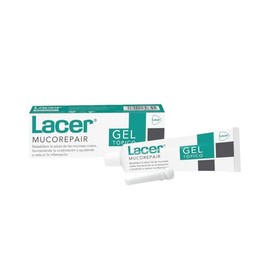 Lacer, Mucorepair Gel Oral Cicatrizante y Protector de la Mucosa, Uso Tópico, 30 ml