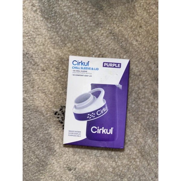 Cirkul Circular Chill Sleeve N Lid Purple
