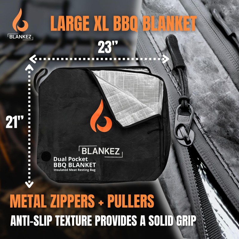 BBQ Blanket for Resting Meat Extra Large, Insulated Meat Resting