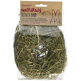 Rosewood Naturals Alfalfa Ring, Rabbit Treats & Small Animal Treats