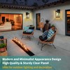 AEQ Solar Wall Lights Outdoor, Solar Wall Sconce with 3