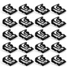 20 PCS Windshield Molding Clip, OEM #C5ZZ-6543413-B C6AB-6242413-A C8AZ-63642413-A D1AB-65422413-AB