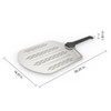 Everdure 14" Aluminum Perforated Pizza Peel - Nonstick, Effortless Sliding,