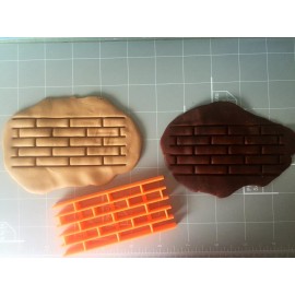 Arbi Design Brick Pattern Cookie Cutter