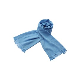 Miyazaki Towel Imabari Scarf | Season (63.0 x 13.4 inches (160 x 34 cm) / 2.5 oz (72 g) / 100% cotton, aqua blue