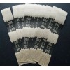 Unbranded/Generic 10 - Black $200 Cash Money Self-Sealing Straps Tan Saw Tooth Currency Bands