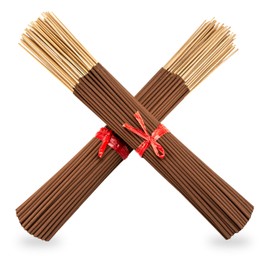 200 Unscented Incense Sticks 11 inch - 100% Natural Joss and Bamboo 11" Blanks - for DIY Aromatherapy Incense Making.