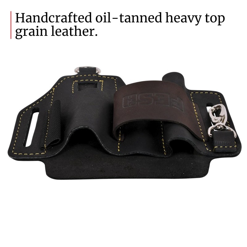 FESA EDC Leather Multitool Sheath - Top Grain Leather EDC