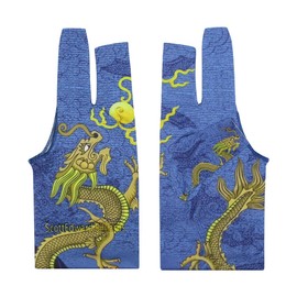 Scott Edward Billiard Gloves 10pcs/Set 3 Open Fingers Billiards Glove Pool Cue Gloves Spandex for Left Hand or Right Hand, Men Women