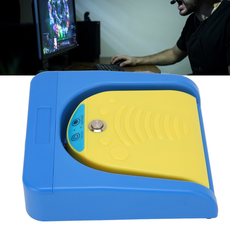 Single Foot Switch Pedal Wireless Wired USB Two Connection Mode