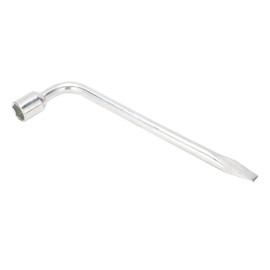 Car Replacement Tyre Lug Wrench, Disassembly Pry Bar Allen Key Durable Slotted End Socket Repair Tool for Car Repair (19 mm)