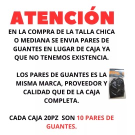 Professional black gloves 4 Cajas De Guantes Latex Negro Reutilizable Lavable 20pz