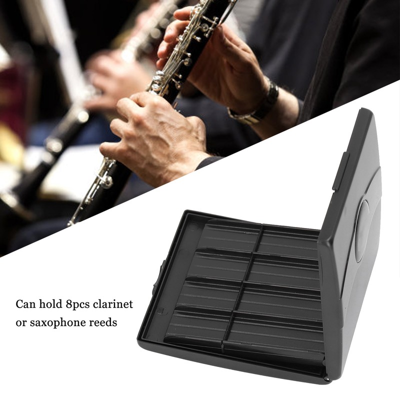 Reed Case Waterproof Drop Proof Wear Resistant 8 Pcs Saxophone