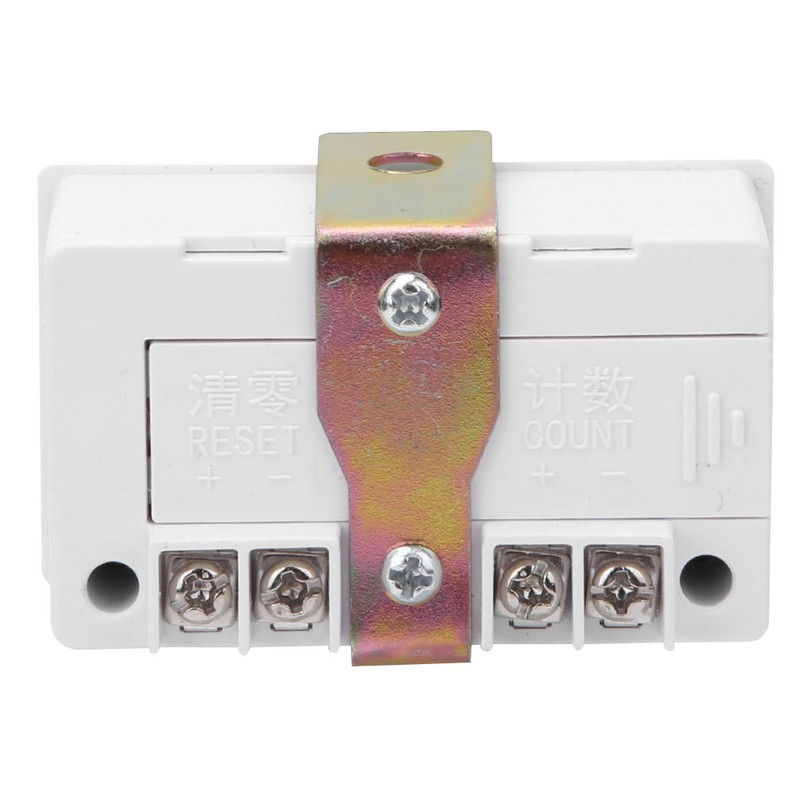 BERM Magnetic Induction Plastic Counter 6 Digits Digital Display 0-999999