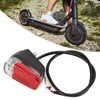 Electric Scooter Rear Tail Light with Dirtboard for Ninebot MAX