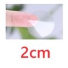 Sealing Sealing Seals, Transparent, 192 Sheets, 0.8 inches (2 cm),